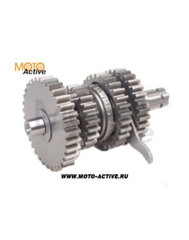 Вал КПП вторичный в сборе двиг. YX150 см3 (WD150) эл.стартер SM PARTS