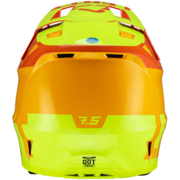 Leatt Шлем кроссовый Kit Moto 7.5 V23 Citrus - миниатюра 4