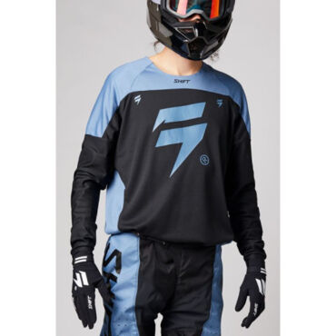 Джерси Shift White Label Trac Jersey, темно синяя - миниатюра 1