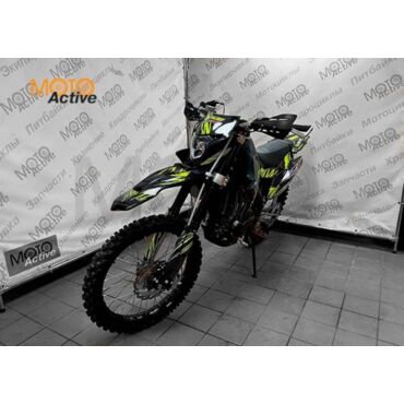 Эндуро / кроссовый мотоцикл BSE Z5 21 18 Neon Black - миниатюра 4
