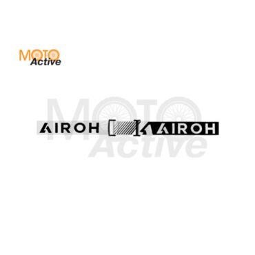 Запасной ремешок к очкам AIROH STRAP XR1 White Black - миниатюра 1