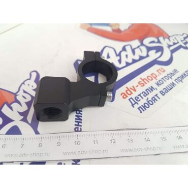 CNC milled Универсальный кронштейн крепления зеркала  M10 x 1.25 right hand (10028811) - миниатюра 1