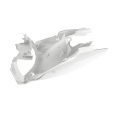 Боковины задние с корпусом  возд. фильтра KTM SX SXF 13 15 # SX250 13 16 # EXC EXCF 12 16 белые - миниатюра 1