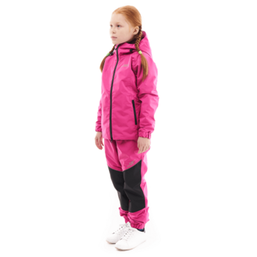 Dragonfly Детский комплект дождевой (куртка, брюки) EVO Kids PINK (мембрана) - миниатюра 1