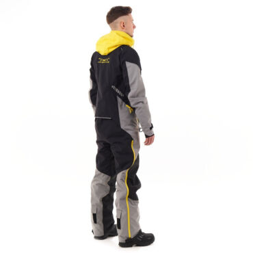 Dragonfly Комбинезон Extreme 2.0 Man Утепленный Black - Yellow - Grey 2024 - миниатюра 8