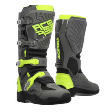 Acerbis Мотоботы кроссовые Whoops Grey Yellow - миниатюра 3