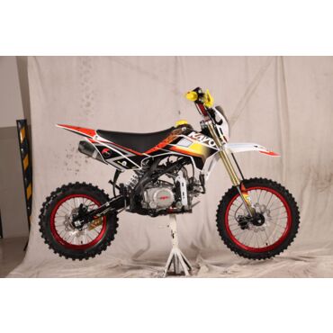 Питбайк KAYO EVOLUTION YX140EM 17 14 KRZ 26 (механ. сцепл., эл. стартер) - миниатюра 4