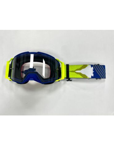 Очки кроссовые STARKS EF56 101HD(heavy duty) Синий Hi Viz