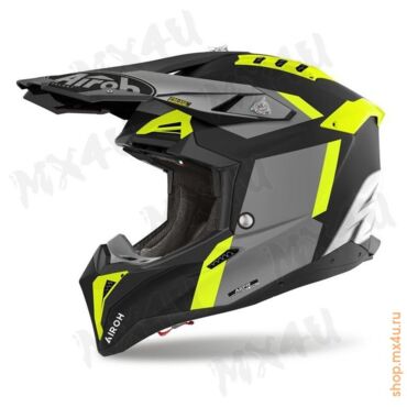 Кроссовый шлем Aviator 3 GLORY - Желтый - миниатюра 3
