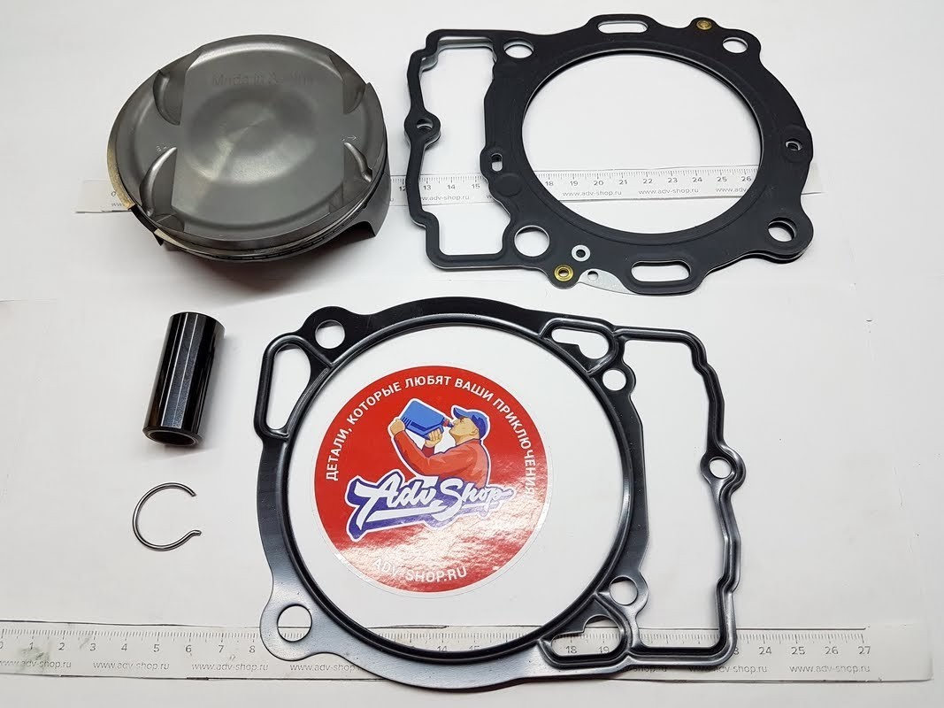 KTM Piston kit Gr.II 500 Enduro поршень Gr II + прокладки 500 EXC 12 16 ( 78730007210 II / 00050000212 ) - фото 2