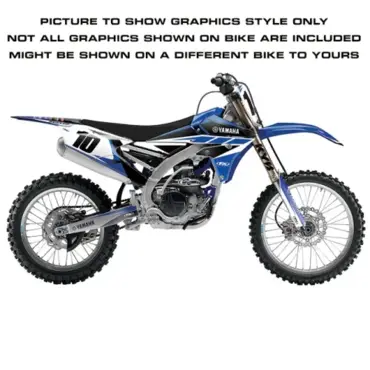 Набор наклеек FX EVO 13 Yamaha WR250F 07 15, WR450F 07 11 - миниатюра 2