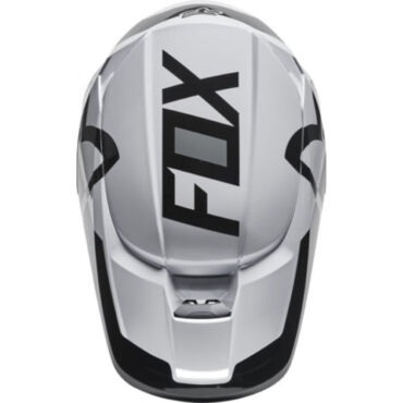 Fox Мотошлем V1 Lux Black White - миниатюра 2