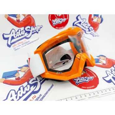 Progrip Atzaki 3201 106 ( очки ) маска оранжевая с защитой от царапин с прозрачной линзой 3213 // PZ3201AR - миниатюра 3