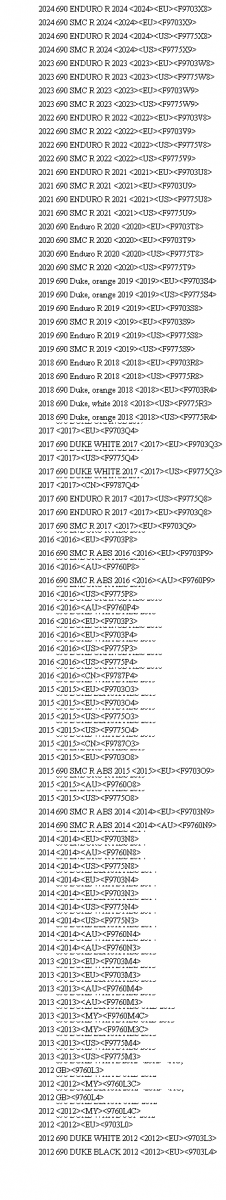 KTM датчик включения переднего тормоза 690 Duke 13 17 / R 14 23 / SMC 17 19 ( 76011050000 ) - фото 3