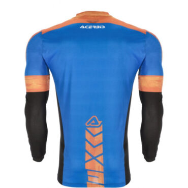  Acerbis Джерси MX J TRACK TWO Blue Orange - миниатюра 2