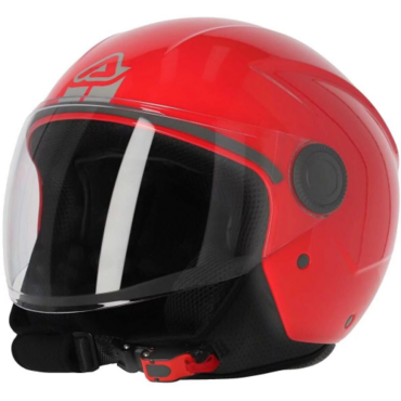 Шлем открытый Acerbis JET BREZZA Red - миниатюра 3
