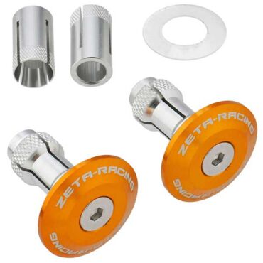 Заглушки в руль ZETA 35mm 2pcs Gold, ZE48 7104 - миниатюра 1
