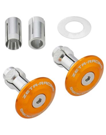 Заглушки в руль ZETA 35mm 2pcs Gold, ZE48 7104