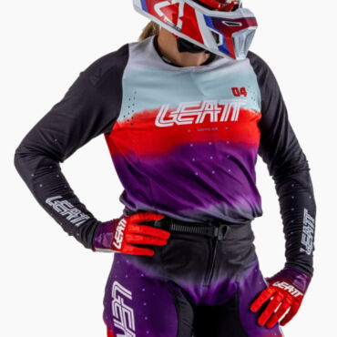 Leatt Джерси женская Moto 4.5 Lite V25 SunBurn - миниатюра 4