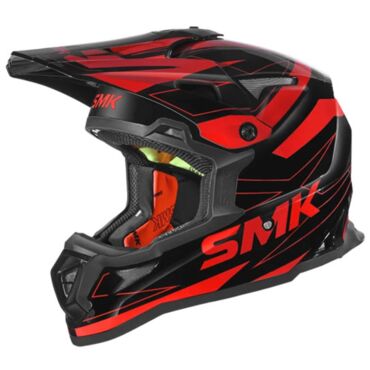 Шлем кроссовый SMK ALLTERRA SLOPE, black red (M, Взрослая  Кросс эндуро) - миниатюра 1