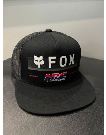 Бейсболка Fox x Honda Snapback Hat, black (One size, Взрослая  Повседневная)