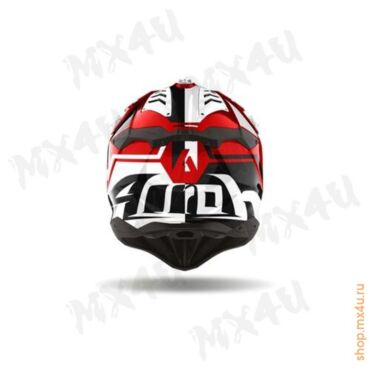 Кроссовый шлем Aviator 3 LEAGUE - Красный - миниатюра 1