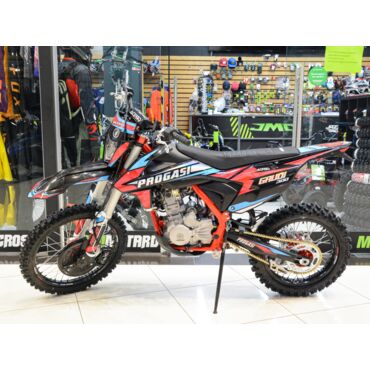 Мотоцикл эндуро PROGASI GAUDI 300CC Red Blue 21 18 - миниатюра 1
