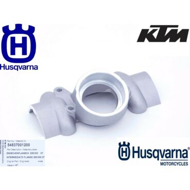 Фланец выпускной KTM 250EXC 300EXC 07 16 / Husaberg Husqvarna TE250 TE300 11 16 - миниатюра 3