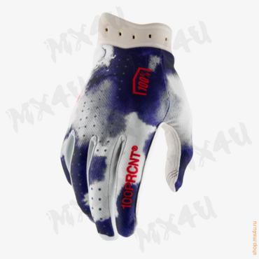 Мотоперчатки ITrack Glove Blue White 2026 - миниатюра 1