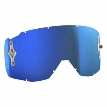 SCOTT Линзы Hustle MX SGL WKS OTG electric blue chrome - миниатюра 1