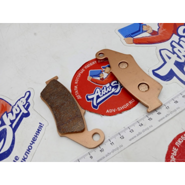 Tarazon SNT F050 SINTERED Колодки тормозные перед XR250 96 04 / XL600 XL650 / XRV750  аналог ( 2P 225GS ) (BP FA185) - миниатюра 2