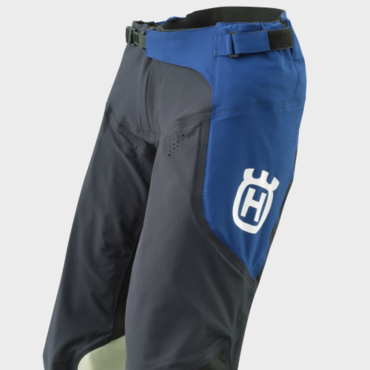Мотоштаны Husqvarna Railed Pants, dark blue blue white (30, Взрослая  Кросс эндуро) - миниатюра 2
