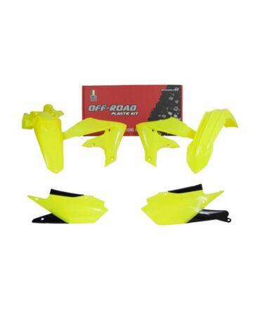 Комплект пластика Yamaha WR250F (2020 2024), WR450F (2019 2023), Желтый флуоресцентный (Neon Yellow)