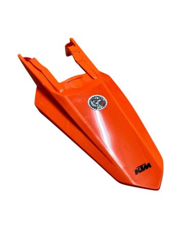 Крыло заднее оранжевое с графикой KTM EXC EXC F 24-