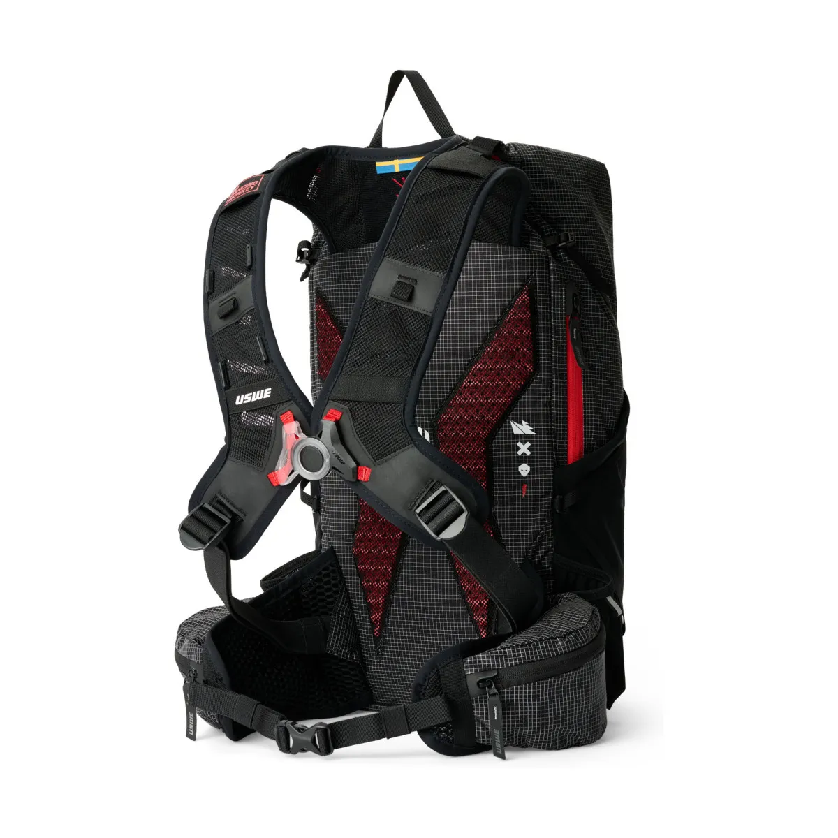 Рюкзак USWE ROLLTOP VST 18L Daypack Black - фото 3