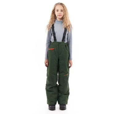 Dragonfly Штаны утепленные GRAVITY for Teen Dark Khaki - Green 2023 - миниатюра 1