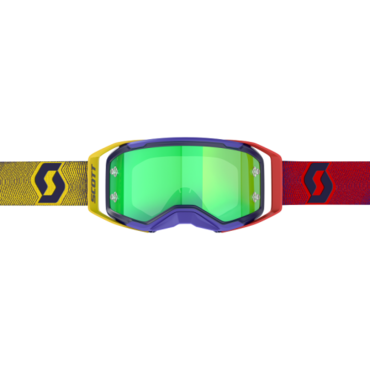 Scott Очки Prospect 2.0 red yellow green chrome - миниатюра 1