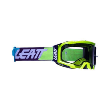 Leatt Очки Velocity 5.5 Neon Yellow Light Grey 58% - миниатюра 2