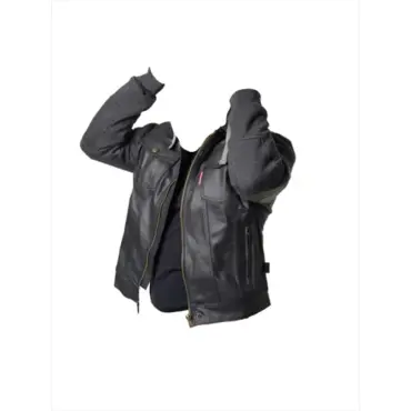 Мотокуртка EF56 RACER CORDURA DENIM комбинированная чёрная - миниатюра 2