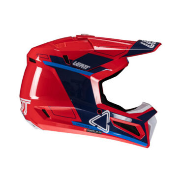 Leatt Шлем подростковый Moto 3.5 Junior Kit Royal 2025 - миниатюра 4