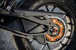 Звезда задняя (ведомая) анодированный алюминий сталь 45 зубьев KTM 950 990 1190 Adventure - миниатюра 5