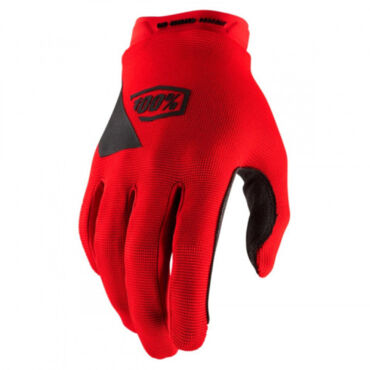 Мотоперчатки 100% Ridecamp Glove (Red, M, 2024) - миниатюра 1