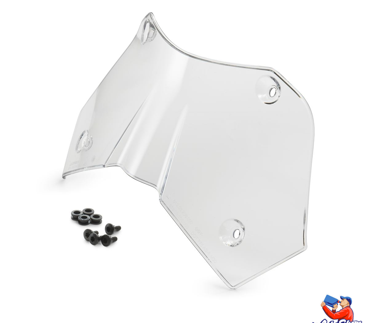 KTM Windshield low стекло ветровое 1290 Adv S 21 24 ( 61908208000 ) - фото 1