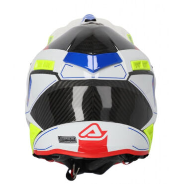 Acerbis Шлем STEEL CARBON 22 06 White Black - миниатюра 2
