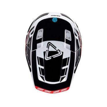 Leatt Шлем кроссовый Moto 7.5 V24 Черно белый - миниатюра 2