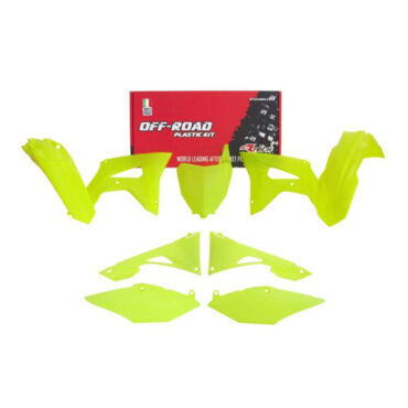 Комплект пластика Honda CRF250 (2018 2021), CRF450 (2017 2020), Neon Yellow - миниатюра 1