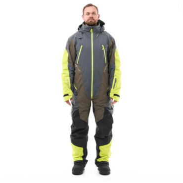 Dragonfly Комбинезон утепленный Extreme 2.0 Man Grey Brown Lime 2025 - миниатюра 7
