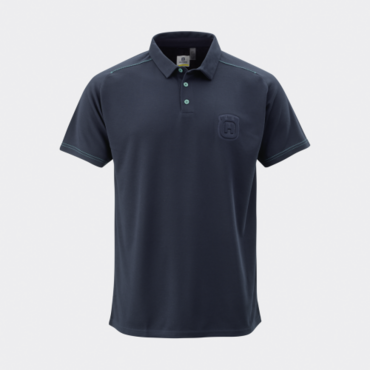 Футболка поло Husqvarna AUTHENTIC, dark blue (L, Взрослая  Повседневная) - миниатюра 1