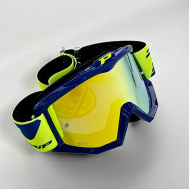 Очки Progrip Atzaki 3201 FL Blue Multilayer mirror Yellow Lens (желтая зеркальная линза 3247C) - миниатюра 3