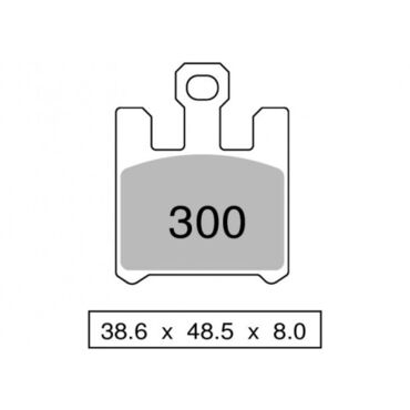 Колодки дискового тормоза Trofeo Sintered 300 (LMP388, FDB2164) - миниатюра 1